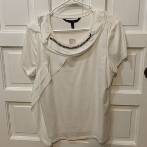 White House Black Market embellished t-shirt